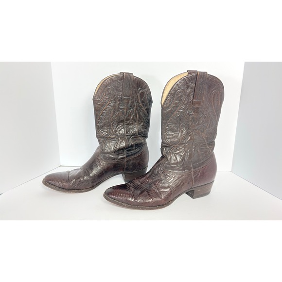Chris Romero Other - Men's Brown Leather Western Cowboy Boots